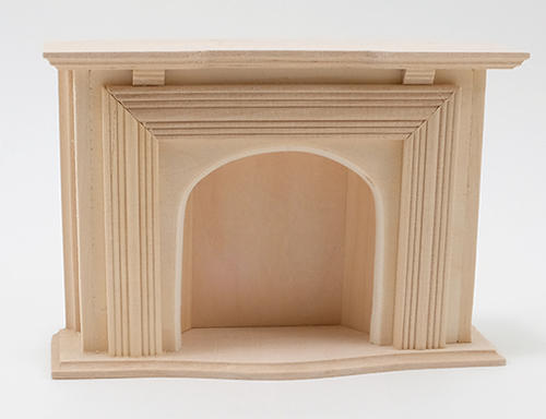 Dollhouse Miniature Standard Fireplace
